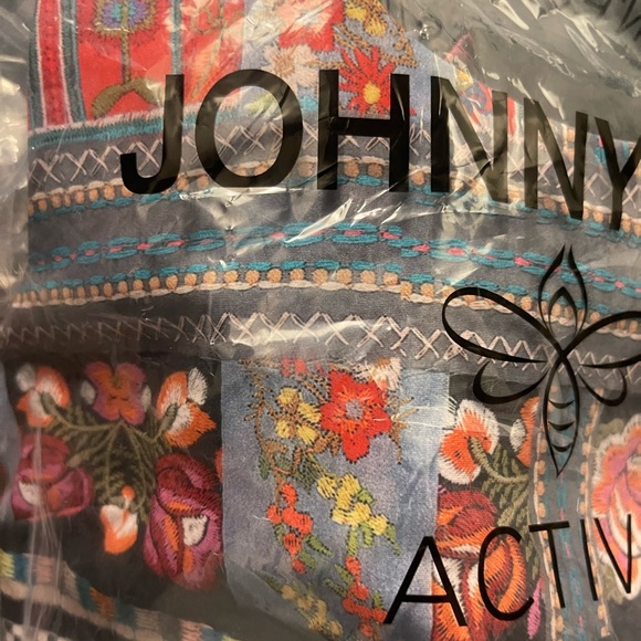 Johnny Was colorful Beatrice bee reversible sports bra size S - Picture 2 of 6